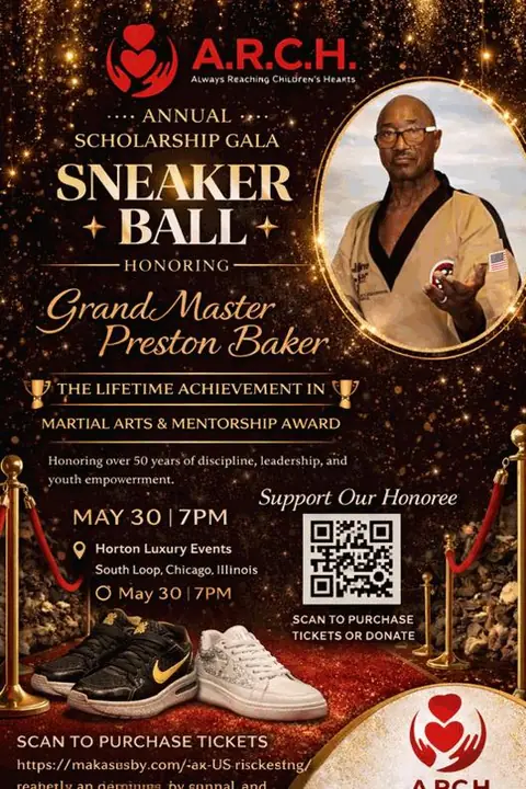 A.R.C.H. Annual Scholarship Gala / Sneaker Ball flyer