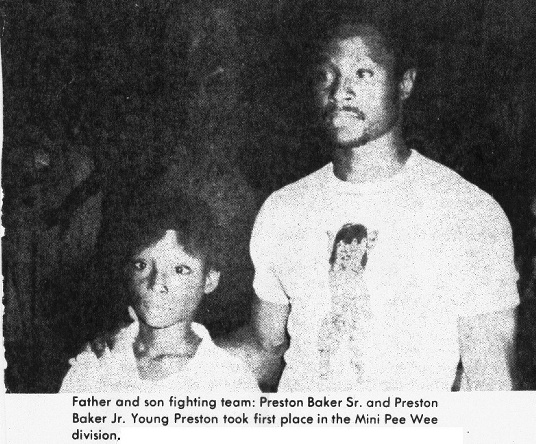 Sensei Preston Baker Jr. archive image